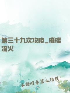 第三十九次攻略