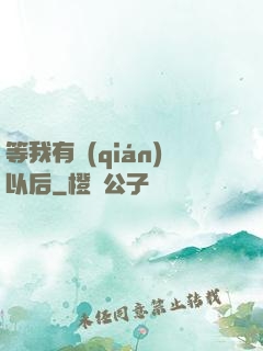 等我有錢(qián)以后
