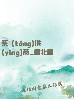 系統(tǒng)供應(yīng)商