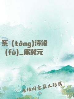 系統(tǒng)待修復(fù)