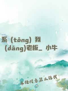 系統(tǒng)請我當(dāng)老板