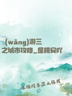 網(wǎng)游三國之城市攻略