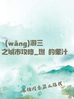 網(wǎng)游三國之城市攻略