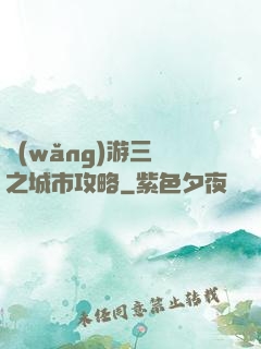 網(wǎng)游三國之城市攻略