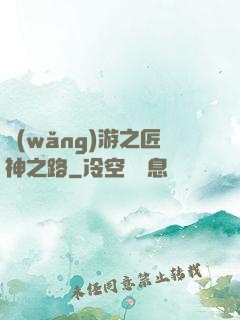 網(wǎng)游之匠神之路