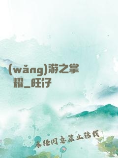 網(wǎng)游之掌門榮耀