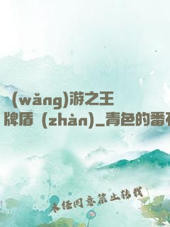 網(wǎng)游之王牌盾戰(zhàn)