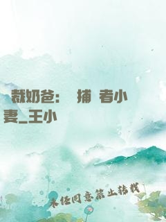 總裁奶爸：緝捕記者小妻