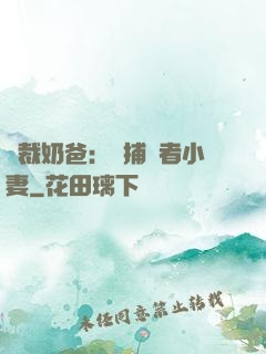 總裁奶爸：緝捕記者小妻