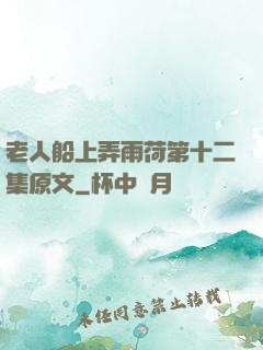 老人船上弄雨荷第十二集原文