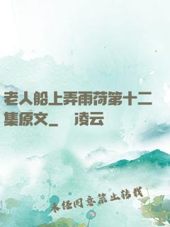老人船上弄雨荷第十二集原文