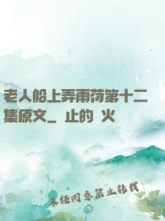 老人船上弄雨荷第十二集原文