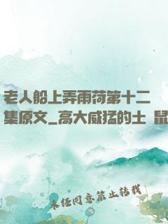 老人船上弄雨荷第十二集原文