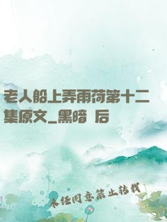 老人船上弄雨荷第十二集原文