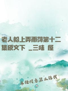 老人船上弄雨荷第十二集原文下載