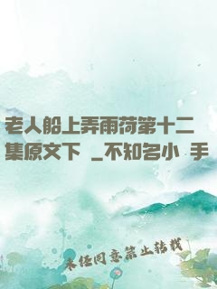 老人船上弄雨荷第十二集原文下載