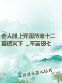 老人船上弄雨荷第十二集原文下載