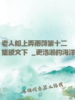 老人船上弄雨荷第十二集原文下載