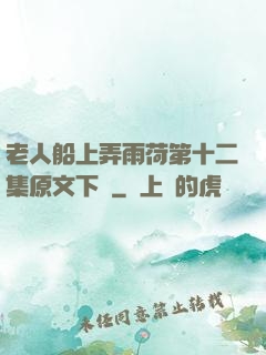 老人船上弄雨荷第十二集原文下載