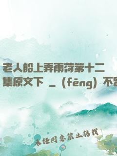 老人船上弄雨荷第十二集原文下載