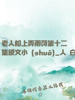 老人船上弄雨荷第十二集原文小說(shuō)