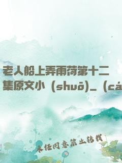 老人船上弄雨荷第十二集原文小說(shuō)