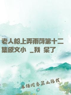老人船上弄雨荷第十二集原文小說