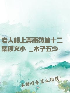 老人船上弄雨荷第十二集原文小說