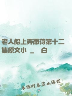老人船上弄雨荷第十二集原文小說