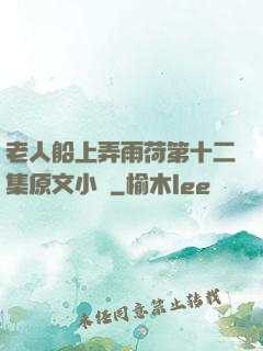 老人船上弄雨荷第十二集原文小說
