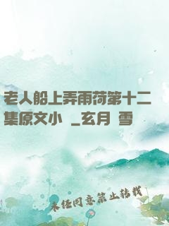 老人船上弄雨荷第十二集原文小說