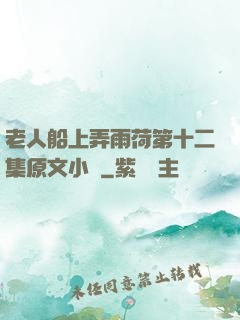 老人船上弄雨荷第十二集原文小說