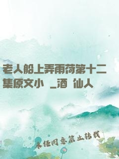 老人船上弄雨荷第十二集原文小說