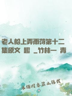 老人船上弄雨荷第十二集原文筆趣閣