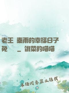 老王與秦雨的幸福日子免費閱讀