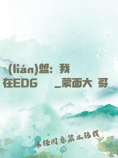 聯(lián)盟：我在EDG當廠長