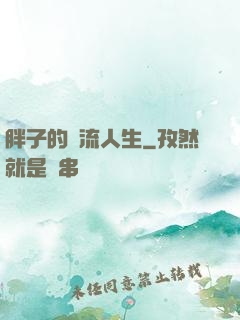 胖子的風流人生