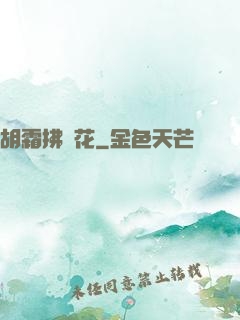 胡霜拂劍花