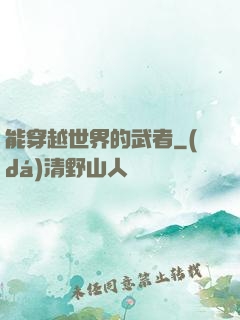 能穿越世界的武者