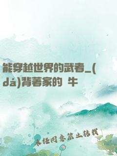 能穿越世界的武者