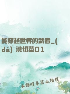 能穿越世界的武者
