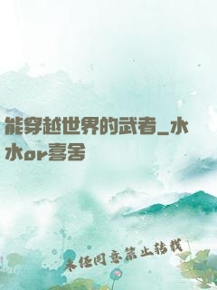 能穿越世界的武者