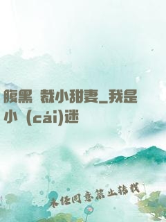 腹黑總裁小甜妻