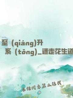 至強(qiáng)升級系統(tǒng)