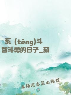 與系統(tǒng)斗智斗勇的日子