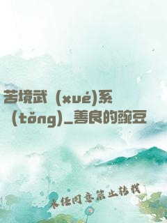 苦境武學(xué)系統(tǒng)
