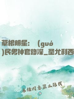 草根明星：國(guó)民男神套路深