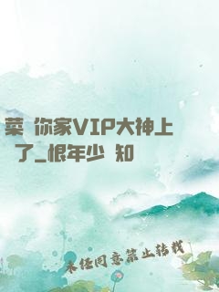 菜鳥你家VIP大神上線了