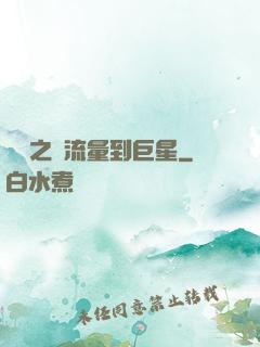 華娛之從流量到巨星