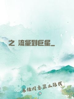 華娛之從流量到巨星